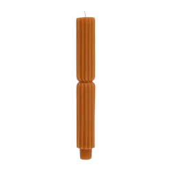 Tiger Terracotta Ribbed Taper