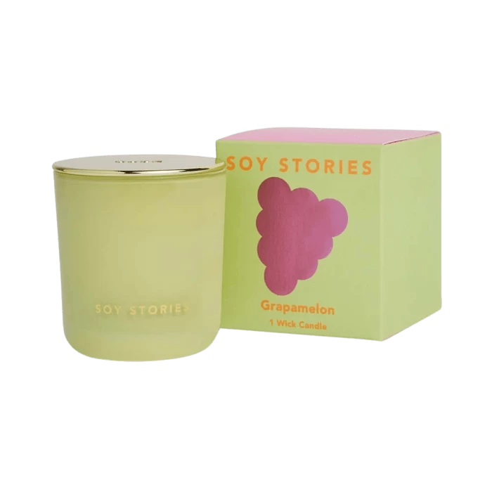 Grapamelon 1 Wick Soy Scented Candle