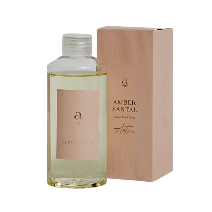 Bergamot & Sandalwood Amber Santal Mood Reed Refill