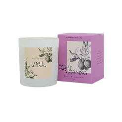 Orange & Kakadu Plum Quiet Morning 280G Candle 60hr For Her - Australian Made