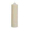 Ivory Unscented Pillar Dome Candle (25x76mm)