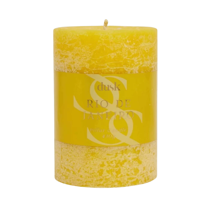 Pineapple & Pomegranate Rio De Janeiro Fragrant Pillar Candle