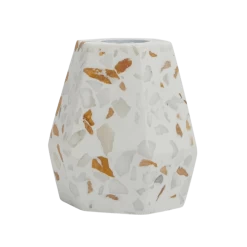 Small Kaley Terrazzo Taper Holder