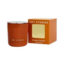 Creamy Caramel 1 Wick Soy Scented Candle