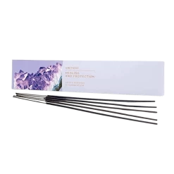 Aster & Rosewood Amethyst Protection​ 30pk Incense Healing Stones
