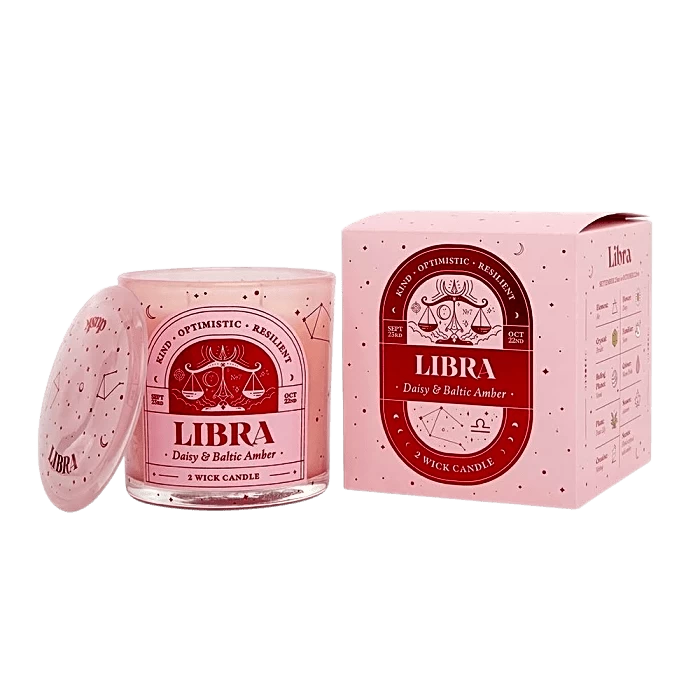 Libra 2 Wick Scented Candle
