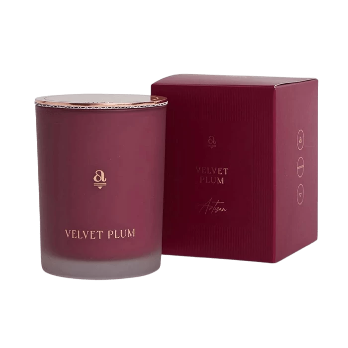 Vanilla & Sugar Plum Velvet Plum 1 Wick Scented Candle