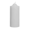 White Pillar Dome Candle (160x76mm)