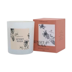 Bergamot & Thyme Sunset Walk 280G Candle 60hr For Her - Australian Made