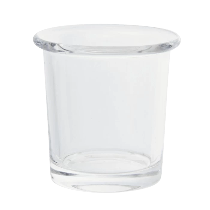 Lipped Votive Candle Holder