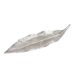 Silver Leaf Incense Holder