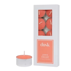 Orange & Sandalwood Jaipur Scented Tealight Candles (10 Pack)