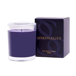 Rose Geranium & Sandalwood Spirituality 1 Wick Scented Candle