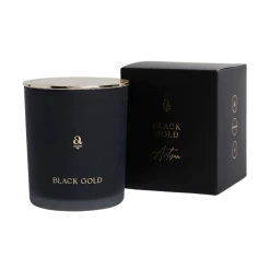 Bergamot & Black Pepper Black Gold 2 Wick Scented Candle