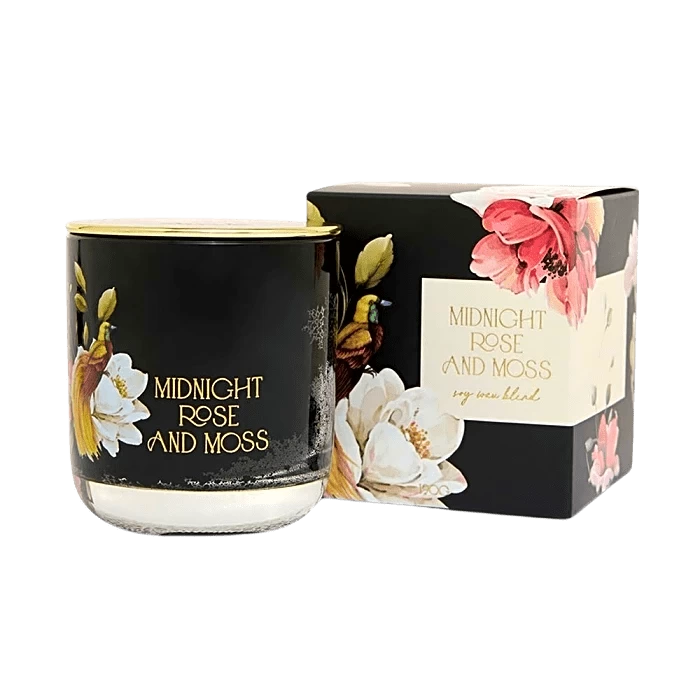 Midnight Rose & Moss 190G Soy Candle