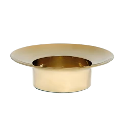 Finn Brass Pillar Holder