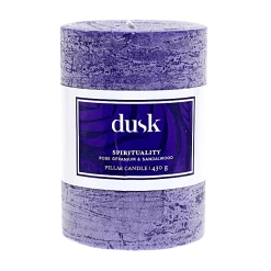 Rose Geranium & Sandalwood Spirituality Scented Pillar Candle