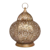 Athena Gold Round Lantern
