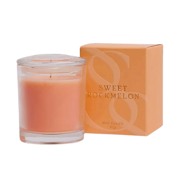Sweet Rockmelon Mini Scented Candle